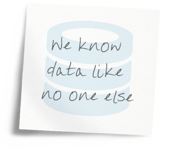 We know data like no one else