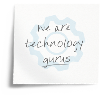 We are technology gurus