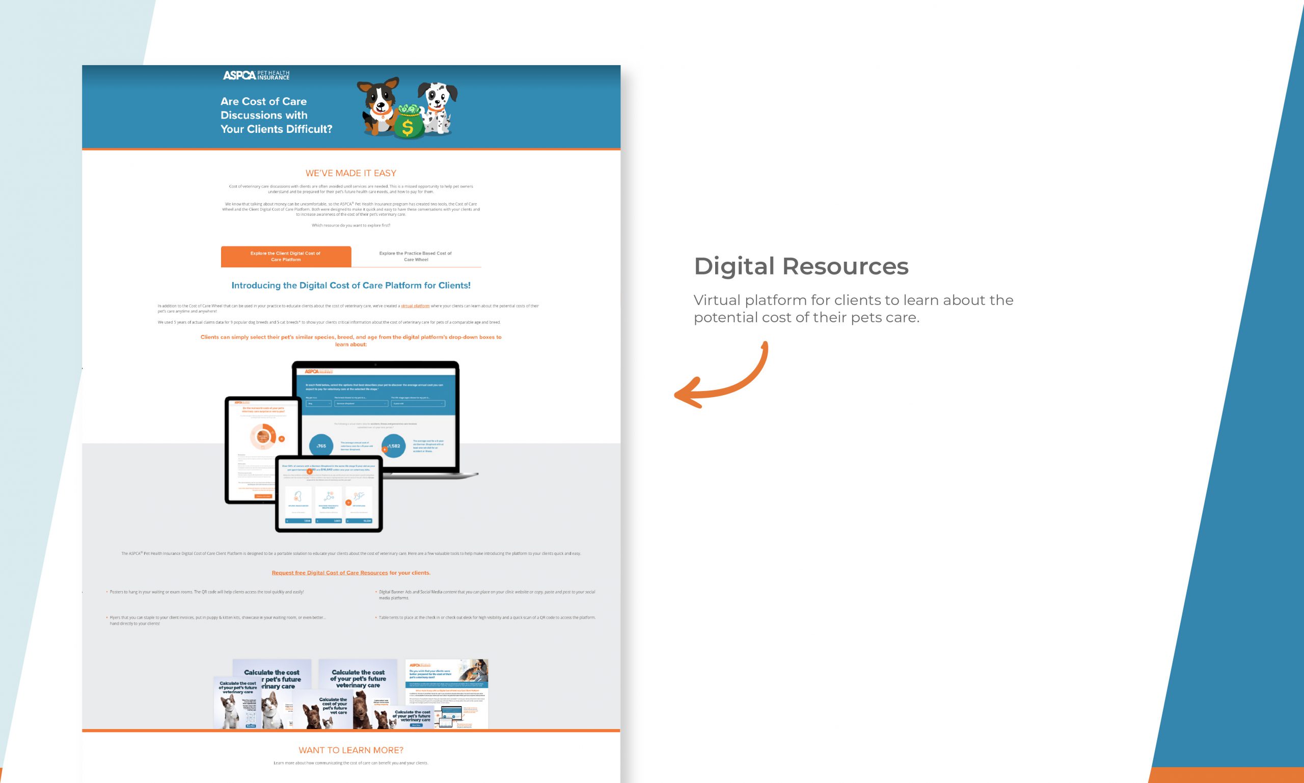 ASPCA Pet Health Insurance Veterinary Resource Center | Digital resources for clients